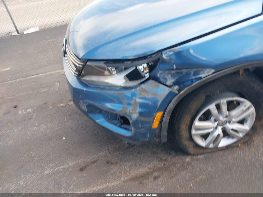 2017 VOLKSWAGEN TIGUAN 2.0T S - WVGAV7AX7HW510957