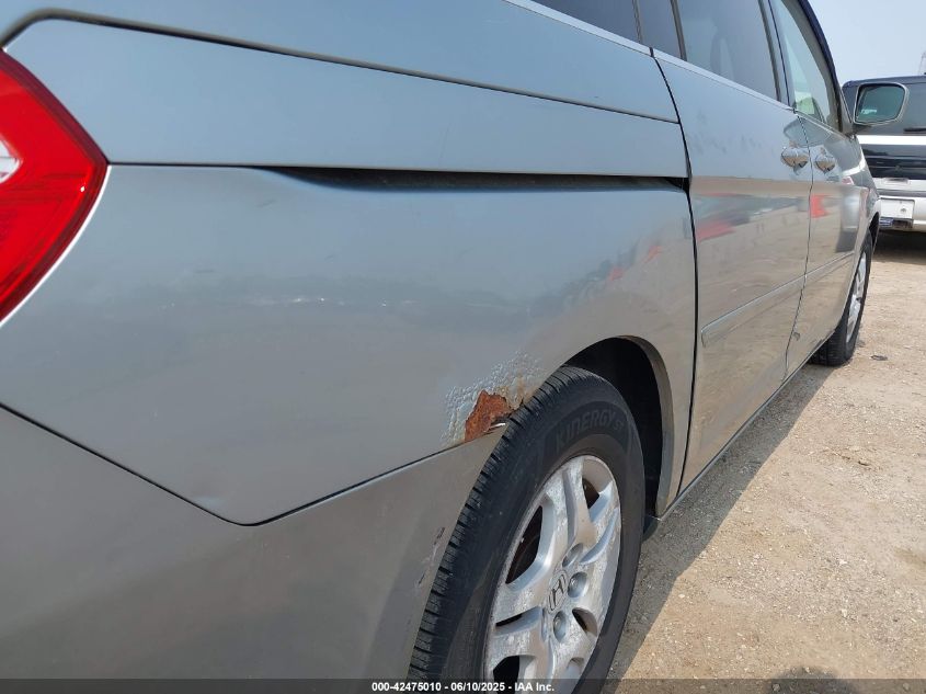 2007 Honda Odyssey Ex-L VIN: 5FNRL38787B057835 Lot: 42475010