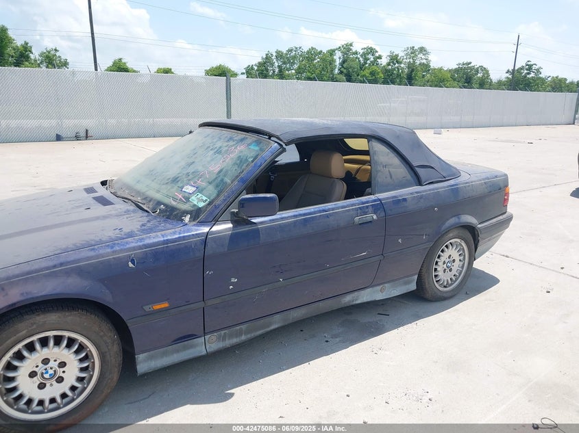 1995 BMW 325 Ic Automatic VIN: WBABJ6322SJD41175 Lot: 42475086