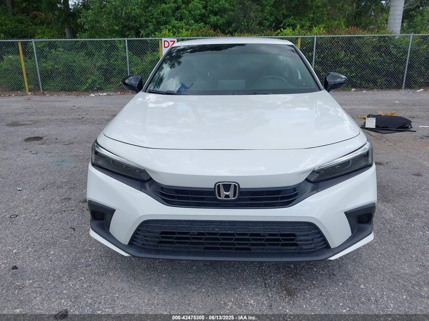 VIN 2HGFE2F5XNH529776 2022 HONDA CIVIC SPORT