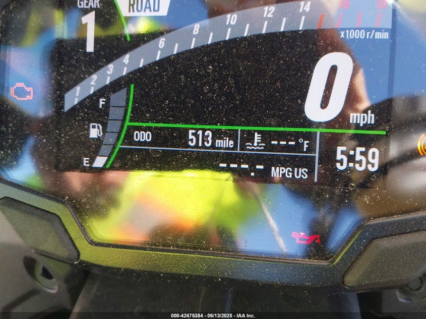 VIN JKBZXJJ12SA022746 2025 KAWASAKI ZX636 K