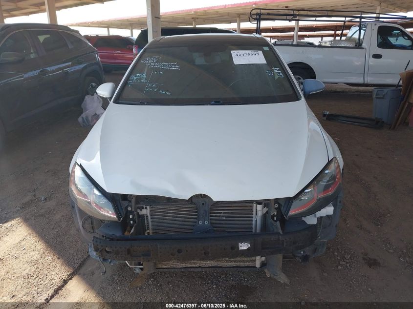 2018 Volkswagen Golf Gti 2.0T Autobahn/2.0T S/2.0T Se VIN: 3VW547AU7JM256121 Lot: 42475397