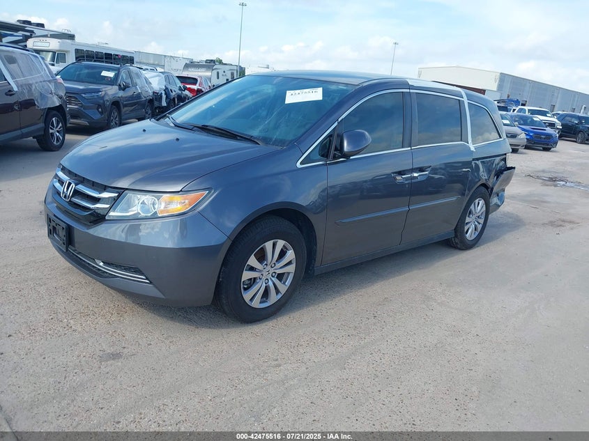 Vin: 5fnrl5h39gb168984, lot: 42968197, honda odyssey se 20162