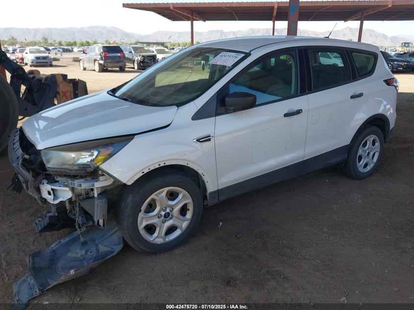 Vin: 1fmcu0f74jud60691, lot: 42968401, ford escape s 20182