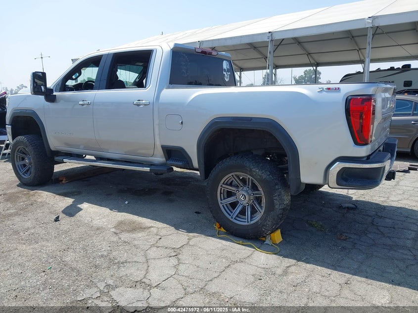 Vin: 1gt49ney6lf193016, lot: 42968652, gmc sierra 4wd  standard bed slt 20203