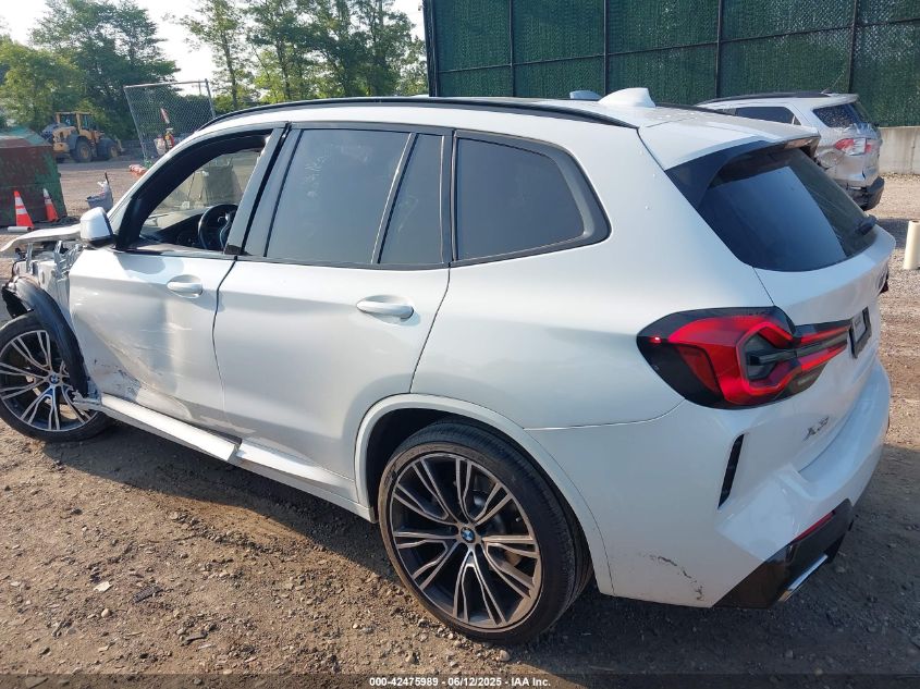 2023 BMW X3 - 5UX53DP03P9S95772