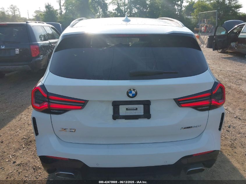 2023 BMW X3 - 5UX53DP03P9S95772
