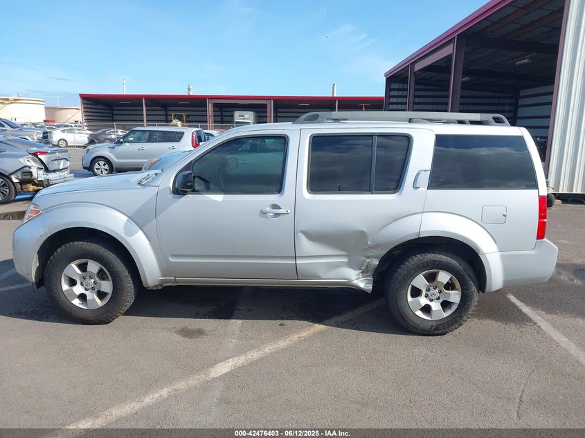 2012 Nissan Pathfinder S VIN: 5N1AR1NN9CC622356 Lot: 42476403
