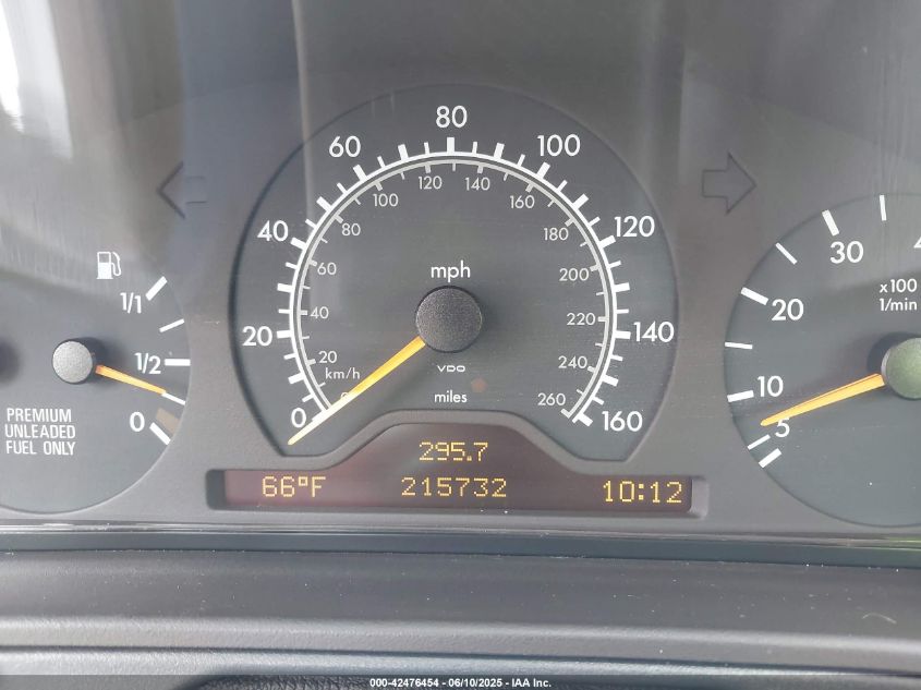 1997 Mercedes-Benz E 420 VIN: WDBJF72F4VA207066 Lot: 42476454