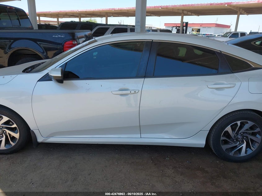 2016 HONDA CIVIC VIN: 19XFC2F77GE028655