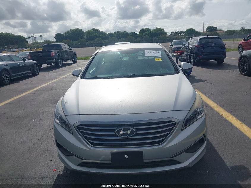 2016 HYUNDAI SONATA VIN: 5NPE24AF5GH398636