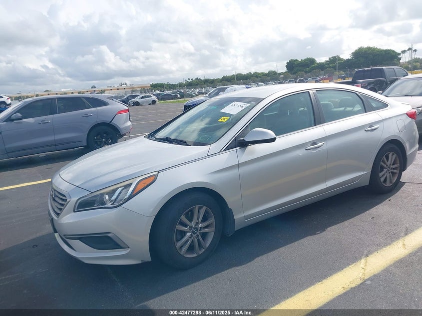 2016 HYUNDAI SONATA VIN: 5NPE24AF5GH398636