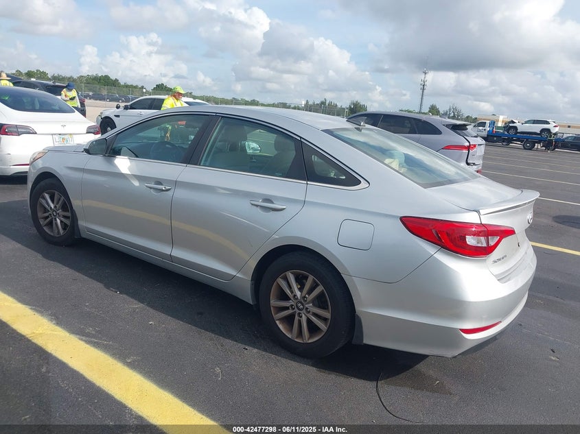 2016 HYUNDAI SONATA VIN: 5NPE24AF5GH398636