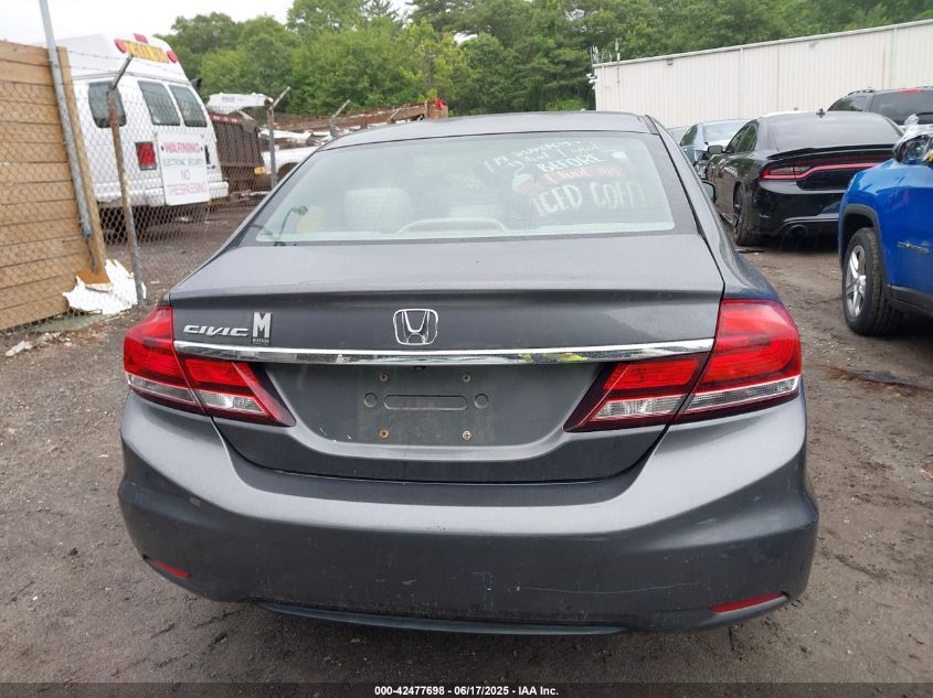 2013 Honda Civic Ex VIN: 2HGFB2F82DH538702 Lot: 42477698