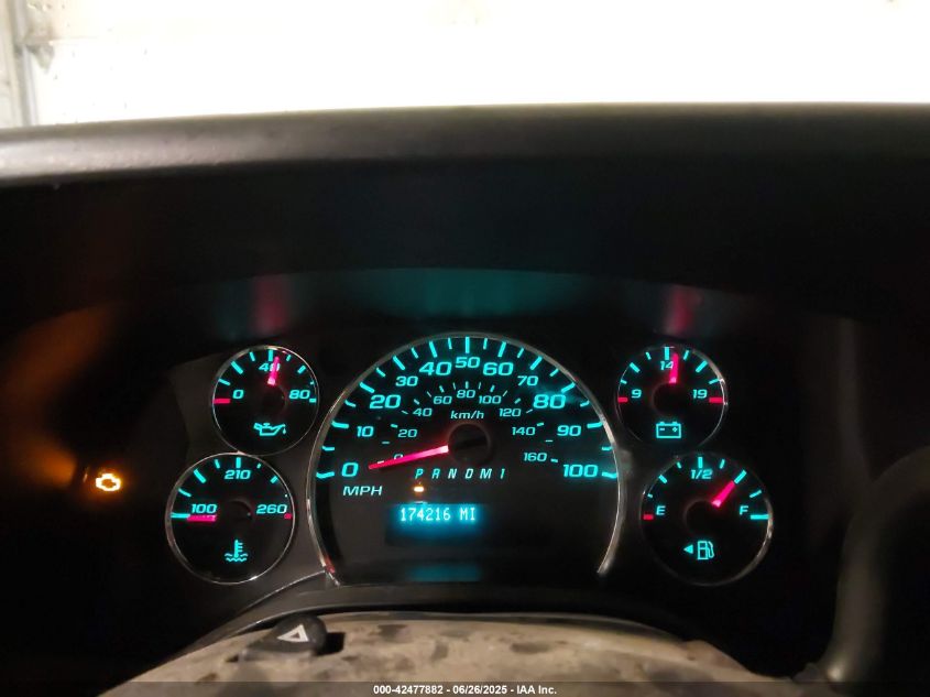 2012 Chevrolet Express 2500 Work Van VIN: 1GCWGFCAXC1180972 Lot: 42477882