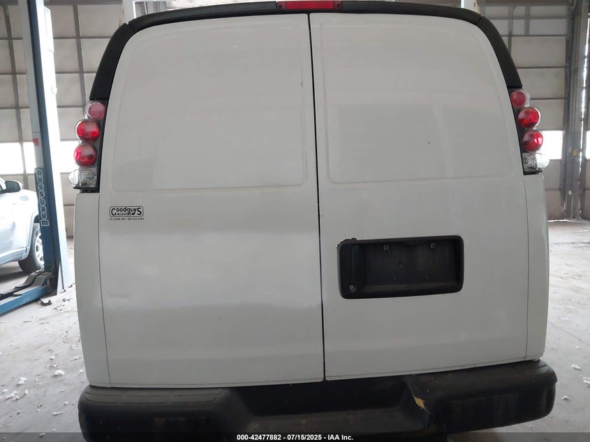 2012 Chevrolet Express 2500 Work Van VIN: 1GCWGFCAXC1180972 Lot: 42477882