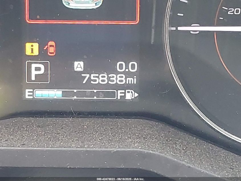 2018 Subaru Crosstrek 2.0I Limited VIN: JF2GTAMCXJH232710 Lot: 42478023