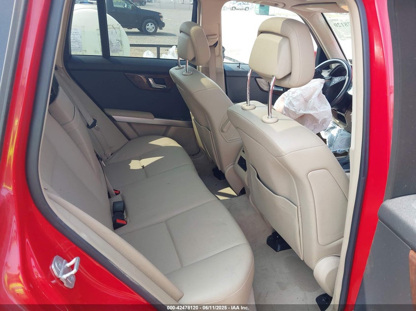 2011 MERCEDES-BENZ GLK VIN: WDCGG5GB9BF550578