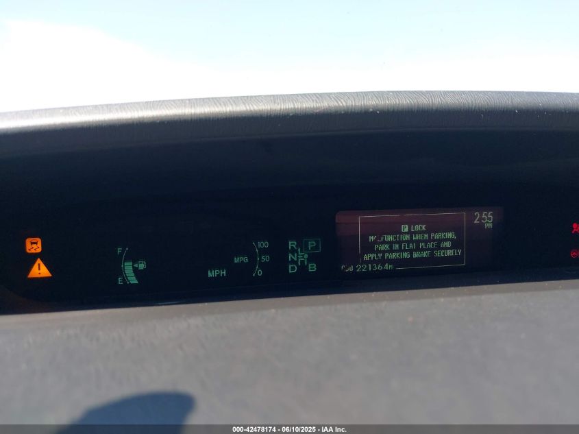 2011 Toyota Prius Three VIN: JTDKN3DU6B0302484 Lot: 42478174