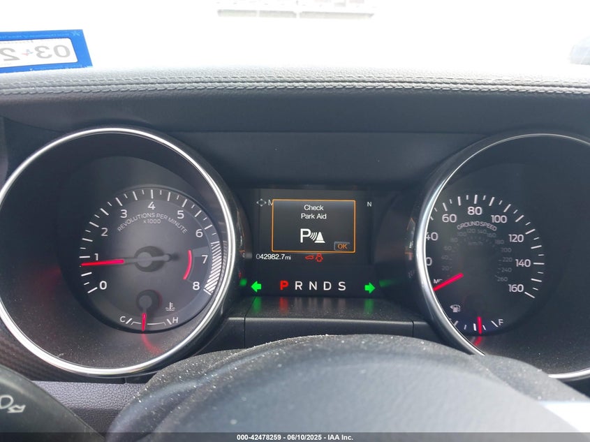 2021 FORD MUSTANG ECOBOOST FASTBACK - 1FA6P8TH9M5157224