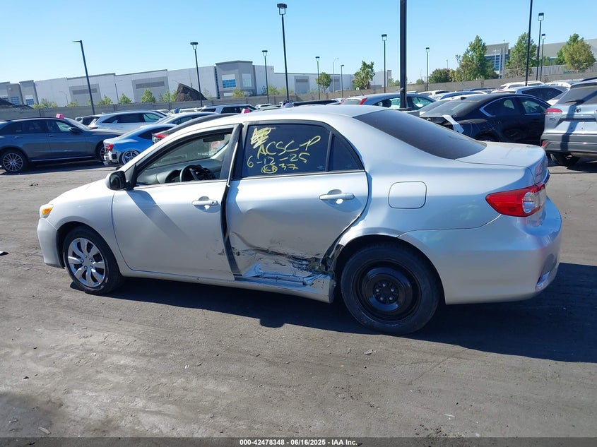 2012 TOYOTA COROLLA VIN: 5YFBU4EE3CP045548