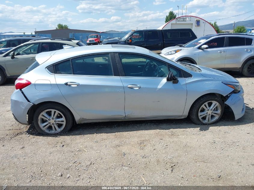 2017 Chevrolet Cruze Lt Auto VIN: 3G1BE6SM9HS523401 Lot: 42478426