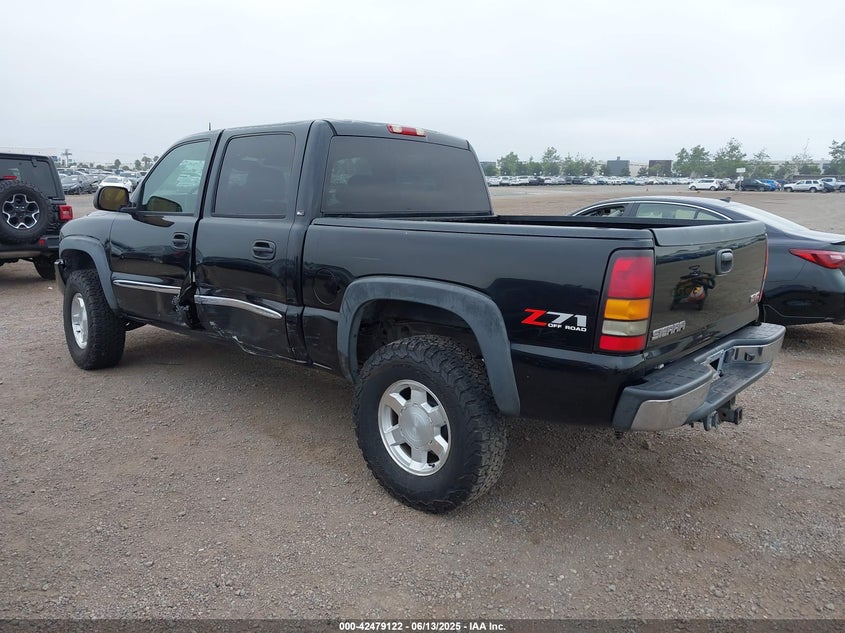 2004 GMC Sierra 1500 Slt black truck gasoline 2GTEK13T641397008 photo #4