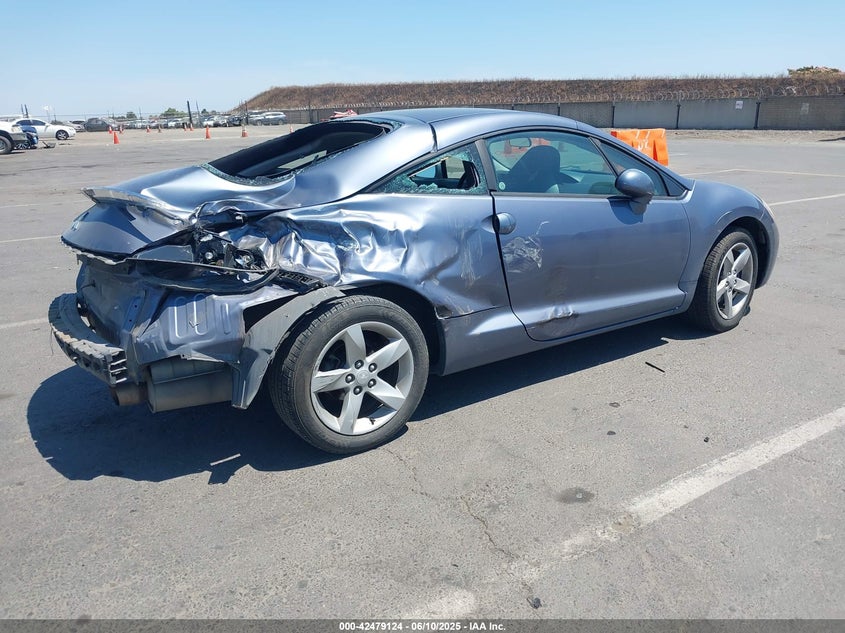 2007 MITSUBISHI ECLIPSE VIN: 4A3AK24F77E058965