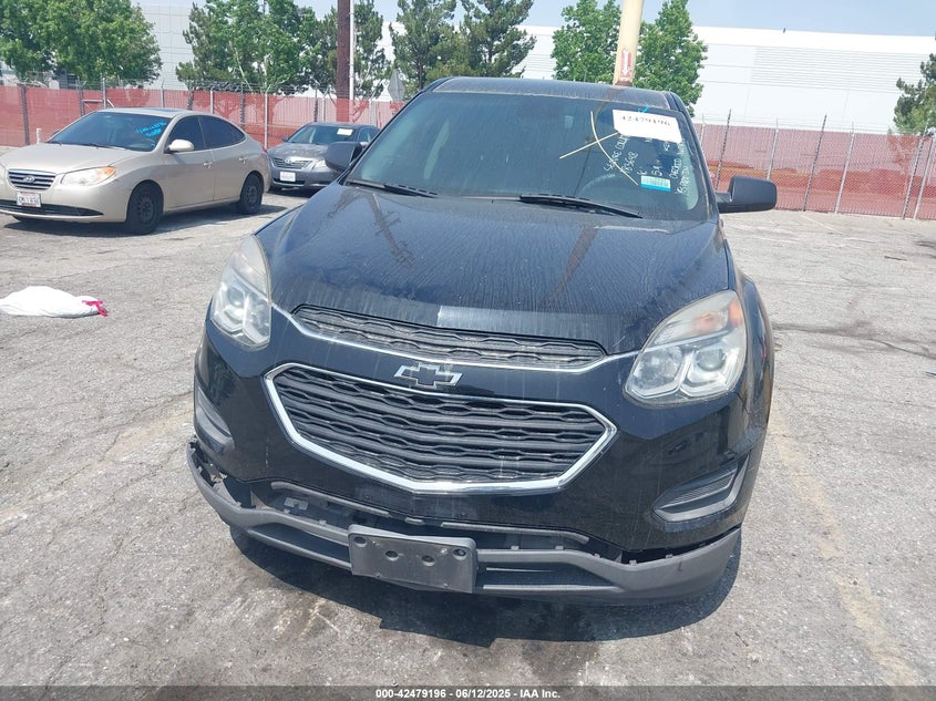 2016 CHEVROLET EQUINOX VIN: 2GNALBEK0G1183648