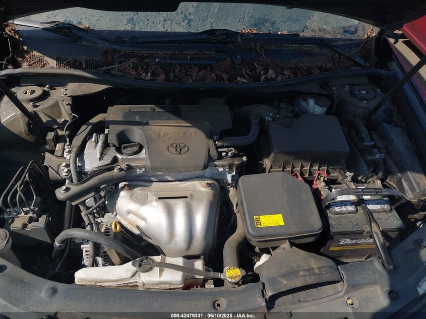 2012 TOYOTA CAMRY VIN: 4T1BF1FK0CU076249