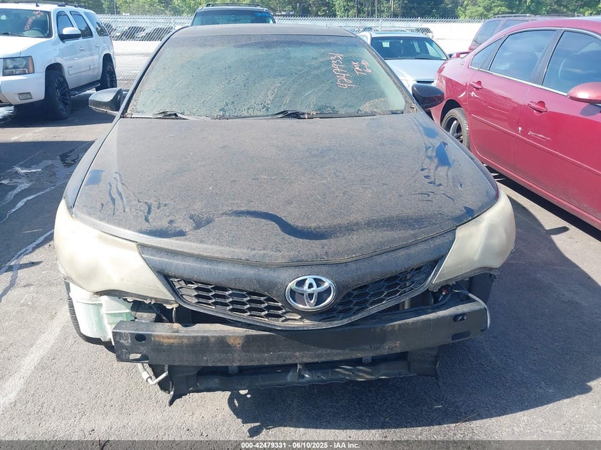2012 TOYOTA CAMRY VIN: 4T1BF1FK0CU076249