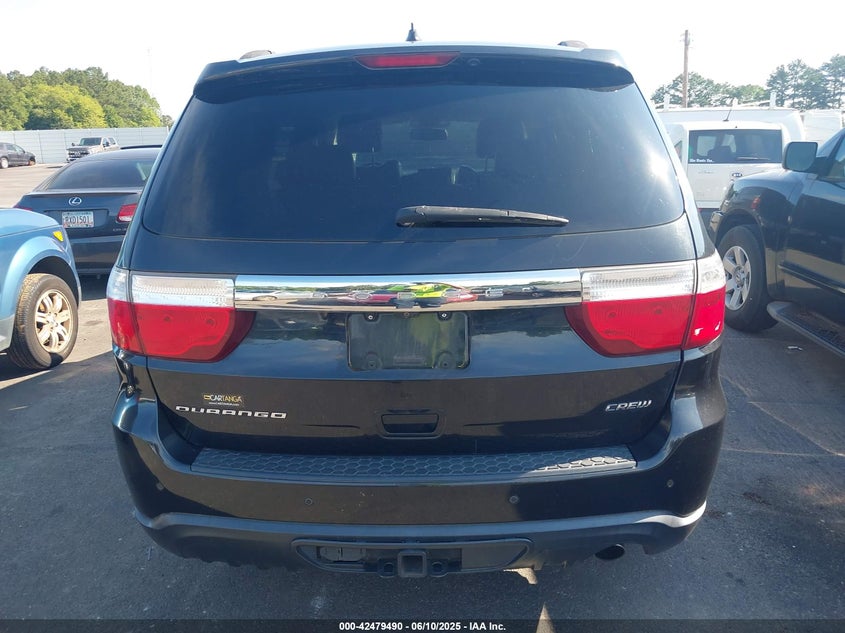 2012 DODGE DURANGO VIN: 1C4RDHDG3CC260056