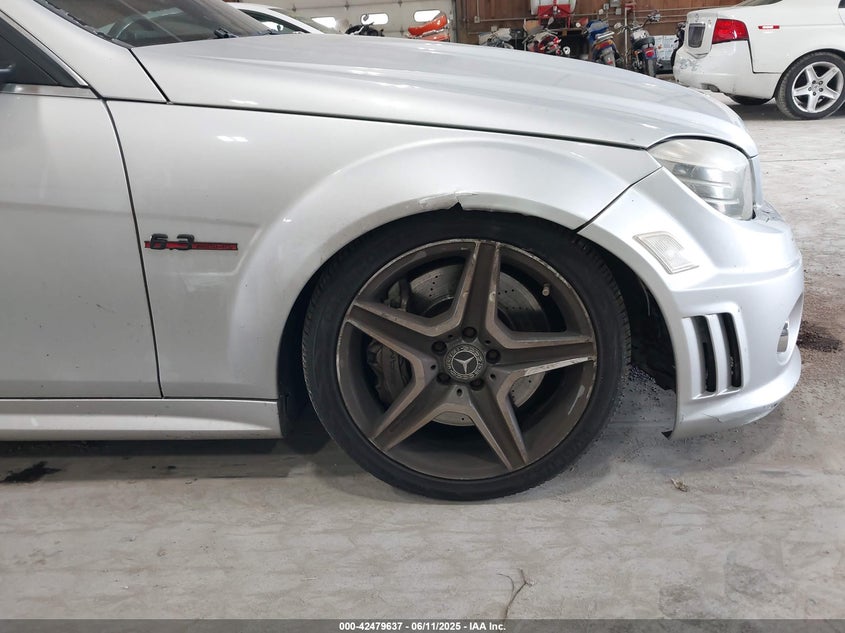 2010 MERCEDES-BENZ C 63 AMG VIN: WDDGF7HB6AF452308