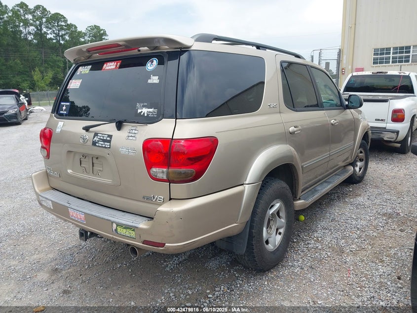 2007 TOYOTA SEQUOIA VIN: 5TDZT34A77S296872
