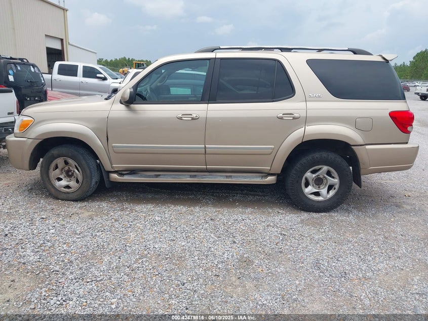 2007 TOYOTA SEQUOIA VIN: 5TDZT34A77S296872