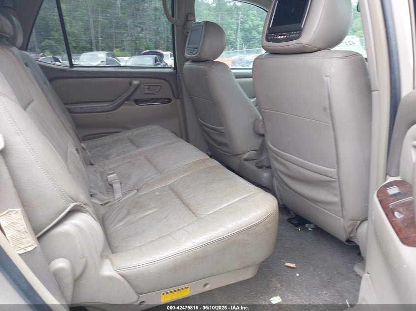 2007 TOYOTA SEQUOIA VIN: 5TDZT34A77S296872