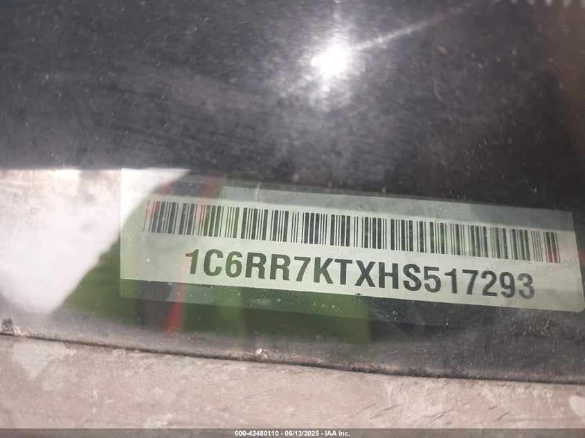 2017 RAM 1500 EXPRESS  4X4 5'7 BOX - 1C6RR7KTXHS517293