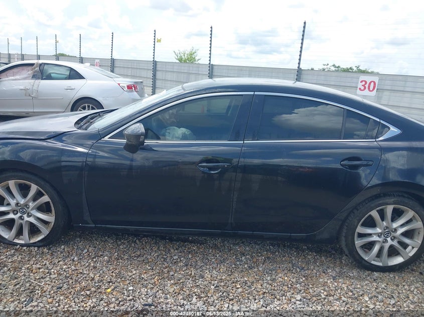 2014 MAZDA MAZDA6 VIN: JM1GJ1T65E1156456