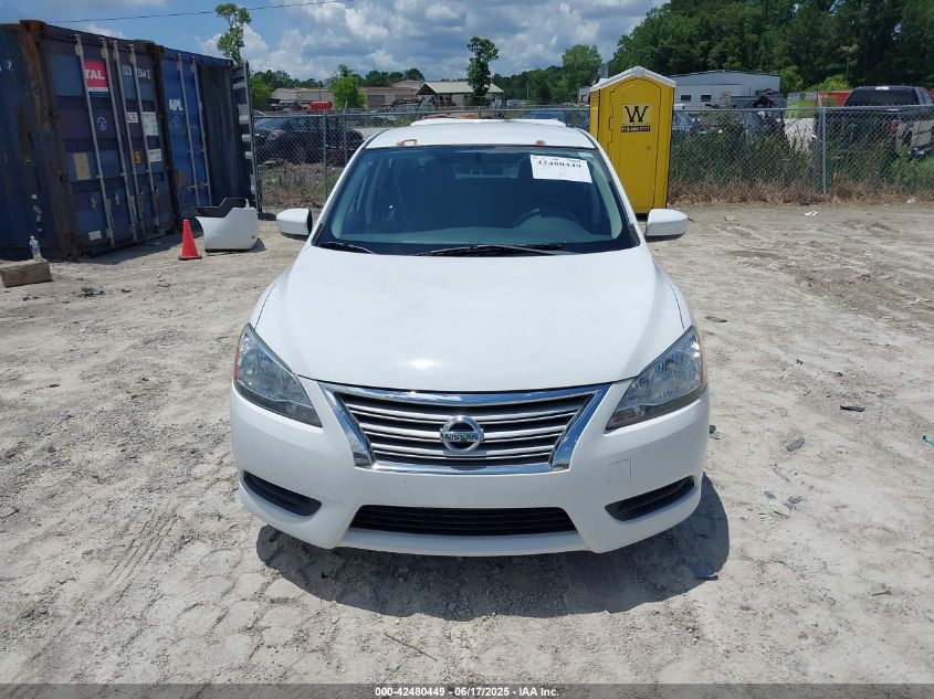 2015 Nissan Sentra S VIN: 3N1AB7AP5FY344234 Lot: 42480449