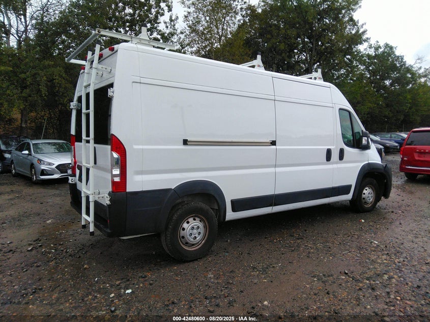 Vin: 3c6lrvdg4me527924, lot: 42973286, ram promaster 2500 high roof 159 wb 20214