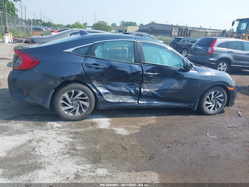 2018 HONDA CIVIC VIN: 2HGFC2F7XJH586223