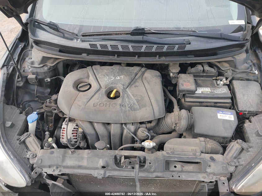 2013 HYUNDAI ELANTRA LIMITED - KMHDH4AE1DU962474