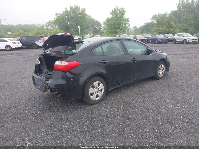 2016 KIA FORTE LX - KNAFK4A65G5475085