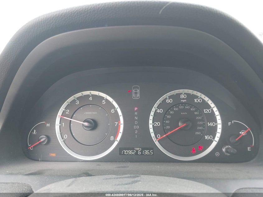 2008 HONDA ACCORD VIN: 1HGCP26378A000624