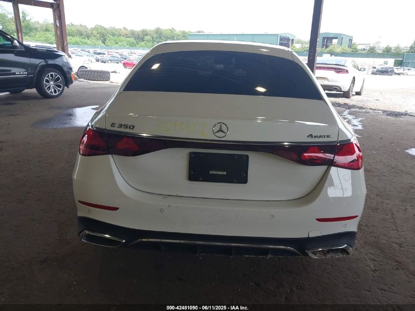 2024 Mercedes-Benz E-Class - W1KLF4HB3RA023763