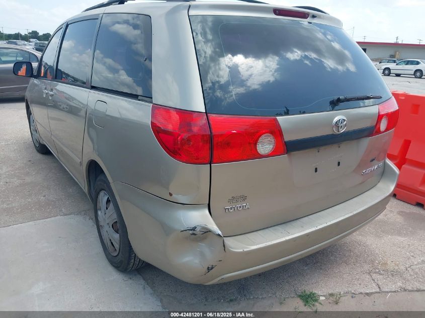 2008 Toyota Sienna Ce VIN: 5TDZK23C78S152479 Lot: 42481201