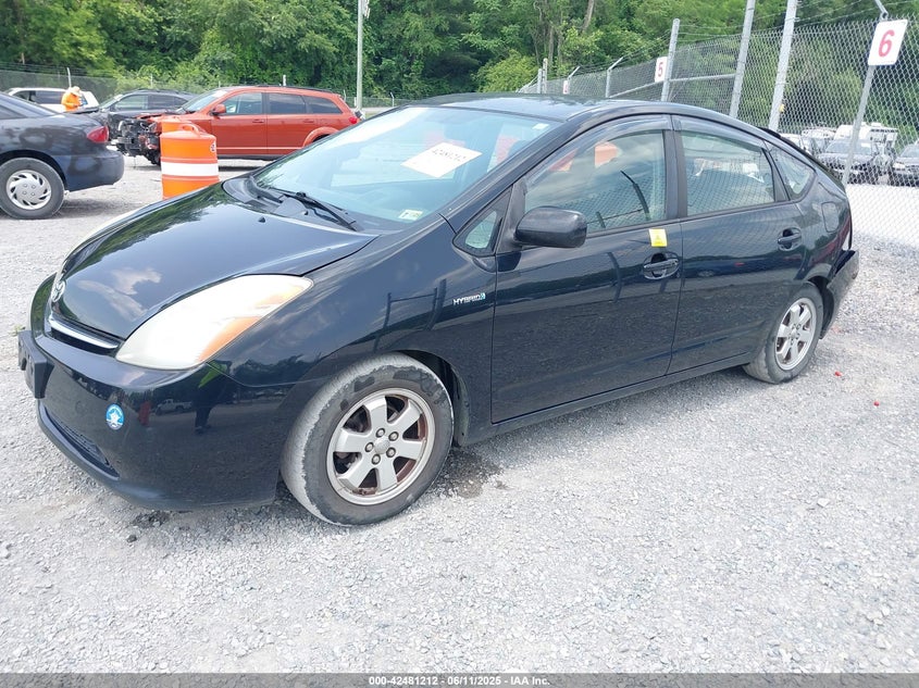 2006 TOYOTA PRIUS VIN: JTDKB20U763144248