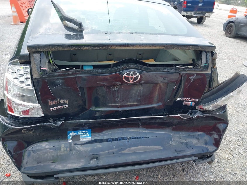 2006 TOYOTA PRIUS VIN: JTDKB20U763144248