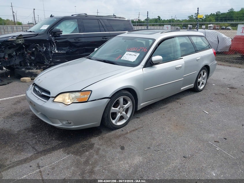 2006 Subaru Legacy 2.5I/2.5I Limited silver wagon gasoline 4S3BP626067305457 photo #3