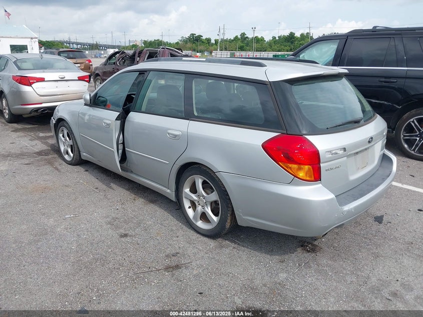 2006 Subaru Legacy 2.5I/2.5I Limited silver wagon gasoline 4S3BP626067305457 photo #4